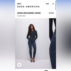 Good American Good Legs Skinny Jeans